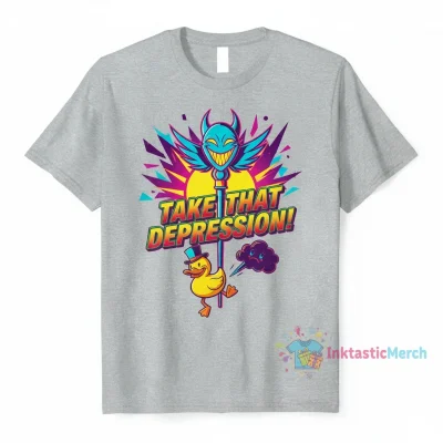 Hazbin Hotel Take That Depression Quote Shirt