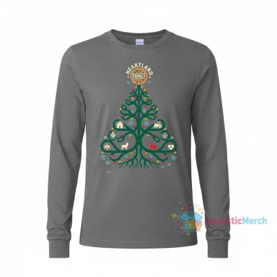Heartland Family Tree Christmas Sweater