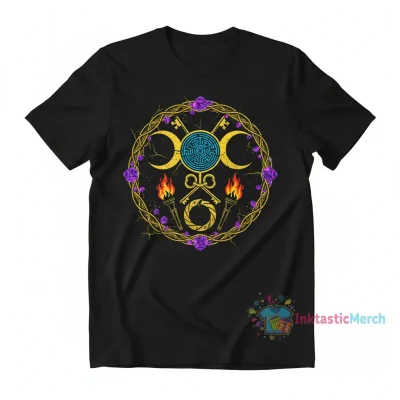 Hecate Gold Goddess Symbol - Magical Protection Design" Essential T-Shirt