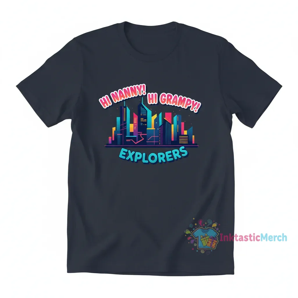 Hi Nanny Hi Grampy Cityscape Graphic Tee 1 Hi Nanny Hi Grampy Cityscape Graphic Tee