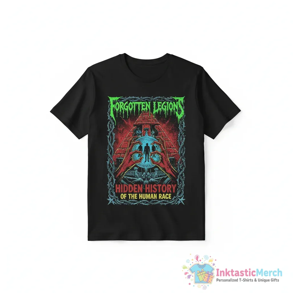 HIDDEN HISTORY OF THE < HUMAN RACE, Death metal Essential T-Shirt 1 HIDDEN HISTORY OF THE < HUMAN RACE, Death metal Essential T-Shirt