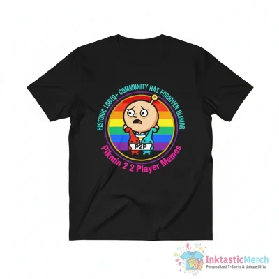 "HISTORIC LGBTQ+ COMMUNITY HAS FORGIVEN OLIMAR Pikmin 2 2 Player Memes" Essential T-Shirt for Sale by P22PBM - High Quality Printed T-Shirt