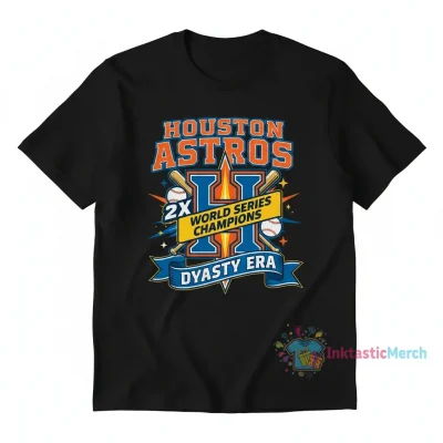Houston Astros 2x World Series Champions T-Shirt