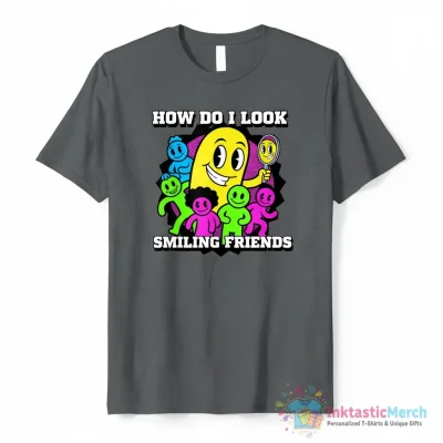"How Do I Look Yellow Man Smiling Friends " Essential T-Shirt for Sale by c0bera - High Quality Printed T-Shirt