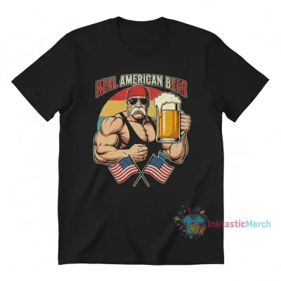Hulk Hogan x Real American Beer Tee