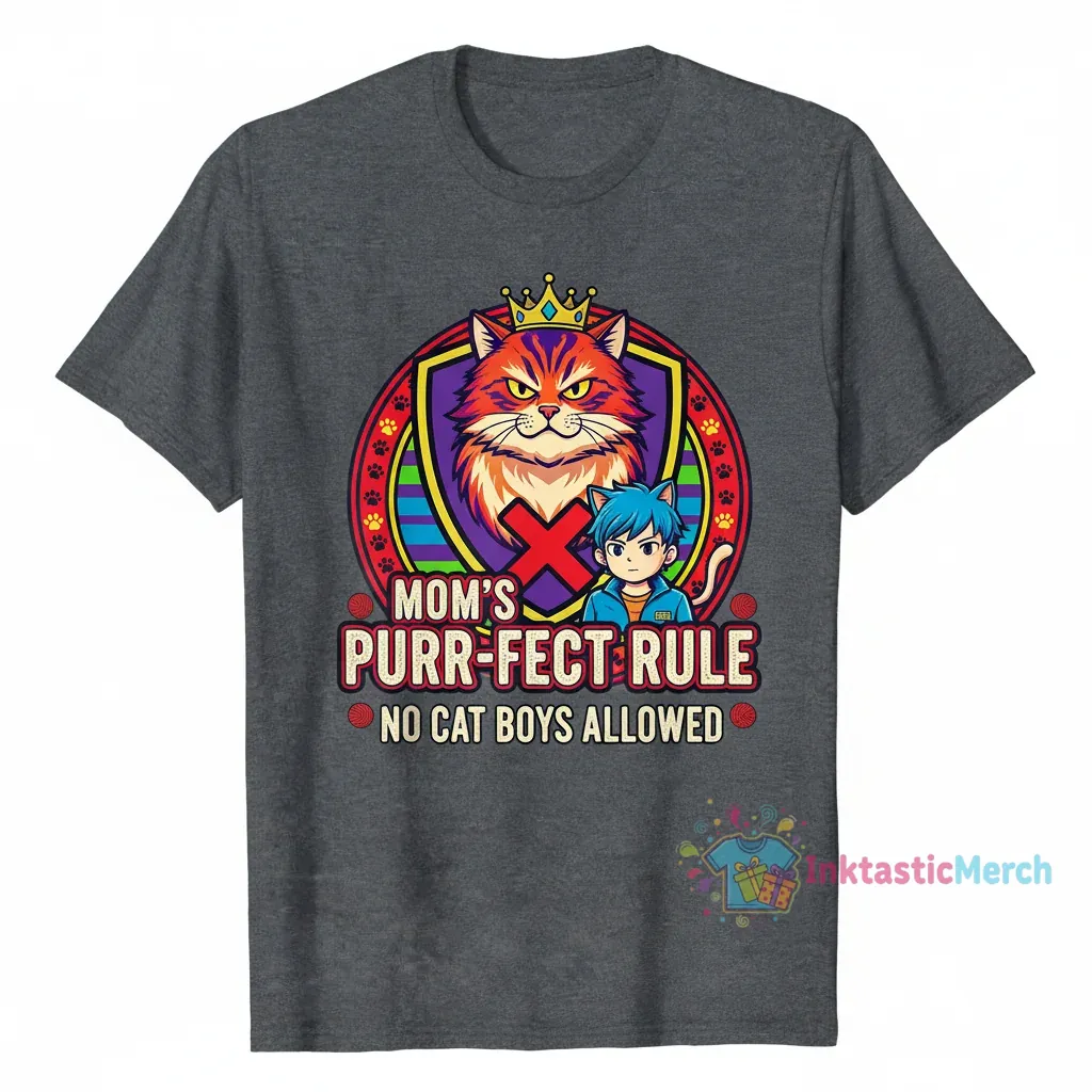 I Am A Mom Against Cat Boys T-Shirt - Unique Statement Tee 1 I Am A Mom Against Cat Boys T-Shirt - Unique Statement Tee