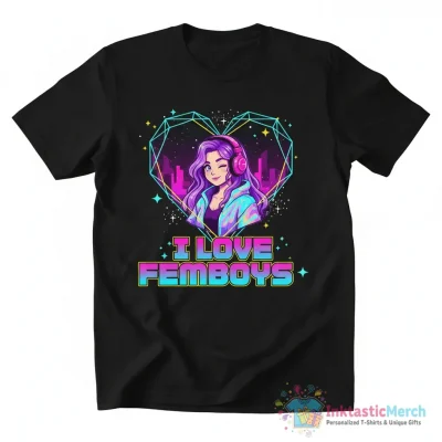 "I LOVE FEMBOYS" Essential T-Shirt for Sale by yoshra - High Quality Printed T-Shirt
