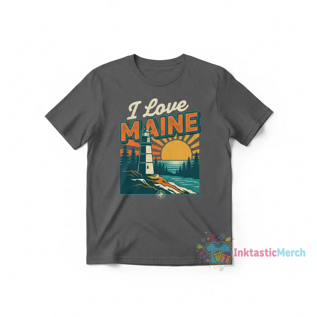 I Love Maine Essential T-Shirt 1 I Love Maine Essential T-Shirt