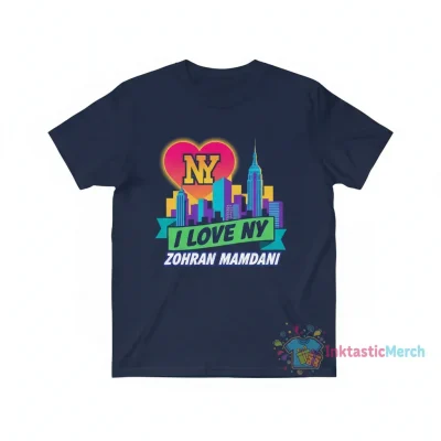 I Love New York Zohran Mamdani T-Shirt