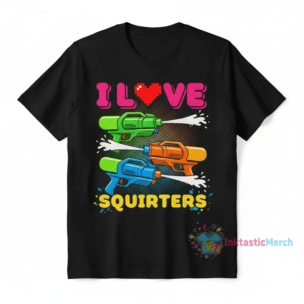 I Love Squirters T-Shirt | Funny & Unique Gift Idea 1 I Love Squirters T-Shirt | Funny & Unique Gift Idea