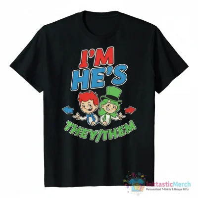 I'm He's them/they Funny Parody couple, Essential T-Shirt