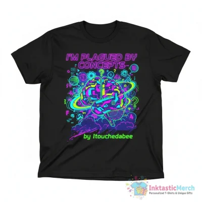 "I’m plagued by concepts" Essential T-Shirt by Itouchedabee - High Quality Printed T-Shirt