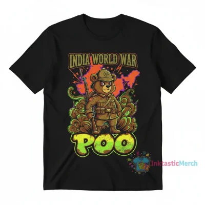 90s India World War Poo Bootleg T-Shirt