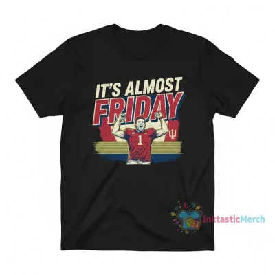 Indiana Football Coach Curt Cignetti 'Almost Friday' Tee