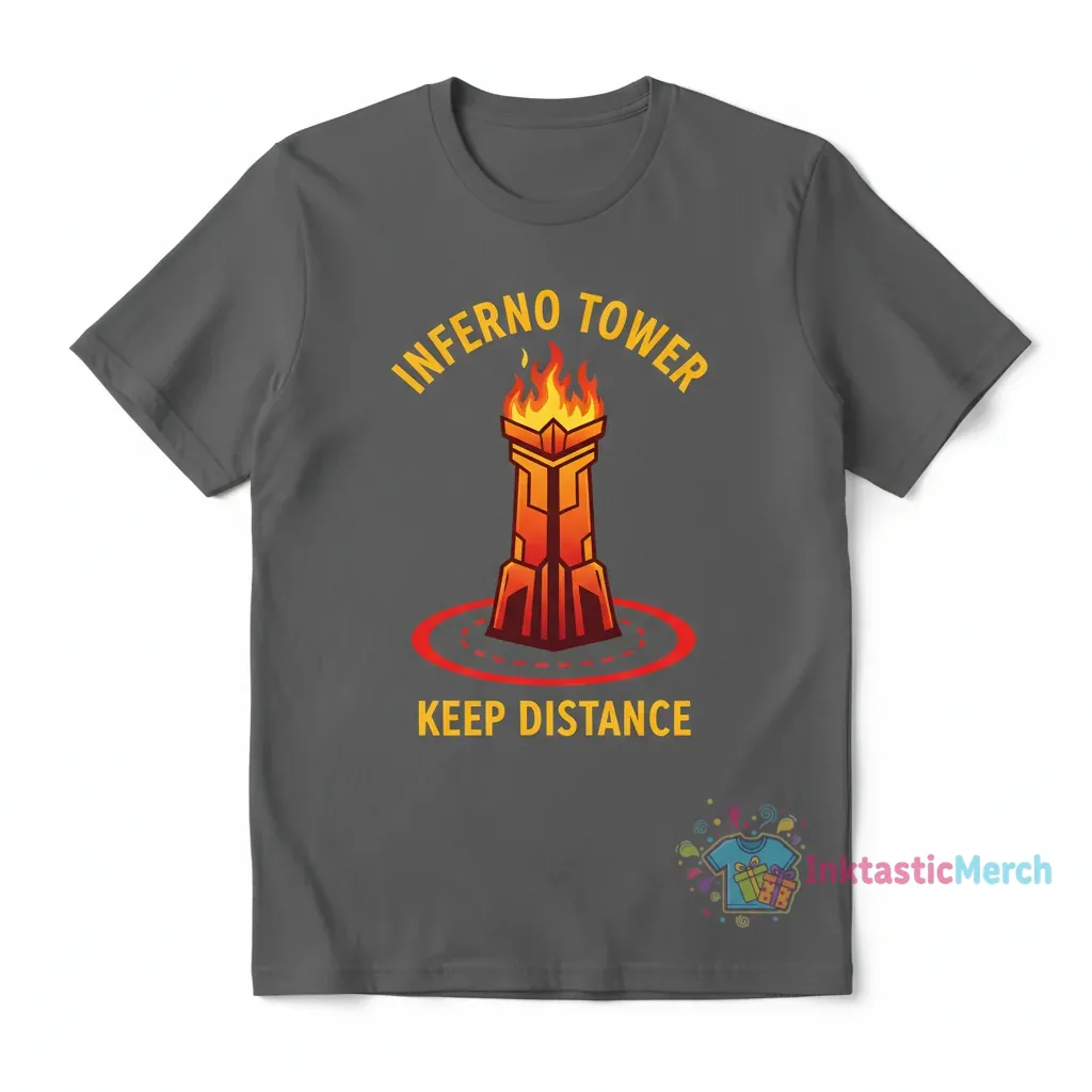 Inferno Tower Keep Distance shirt 1 Inferno Tower Keep Distance shirt