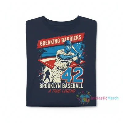 Jackie Robinson Brooklyn Dodgers Baseball Classic Shirt