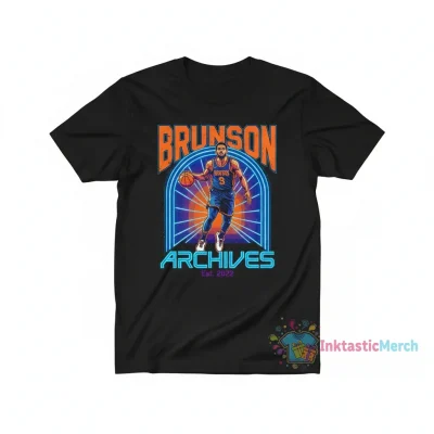 Jalen Brunson Fan Apparel: Official Basketball T-Shirt Collection
