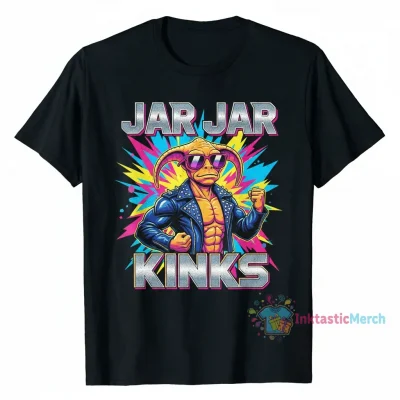 Jar Jar Kinks T-Shirt | Star Wars Inspired Fan Apparel