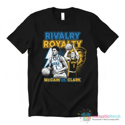 Jared Mccain Caitlin Clark graphic shirt - High Quality Printed T-Shirt