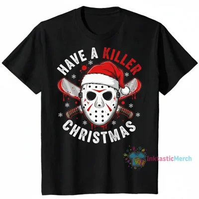 Jason Voorhees Killer Christmas Sweater - Festive & Durable