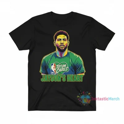 Jayson Tatum NBA Cares Logo T-Shirt