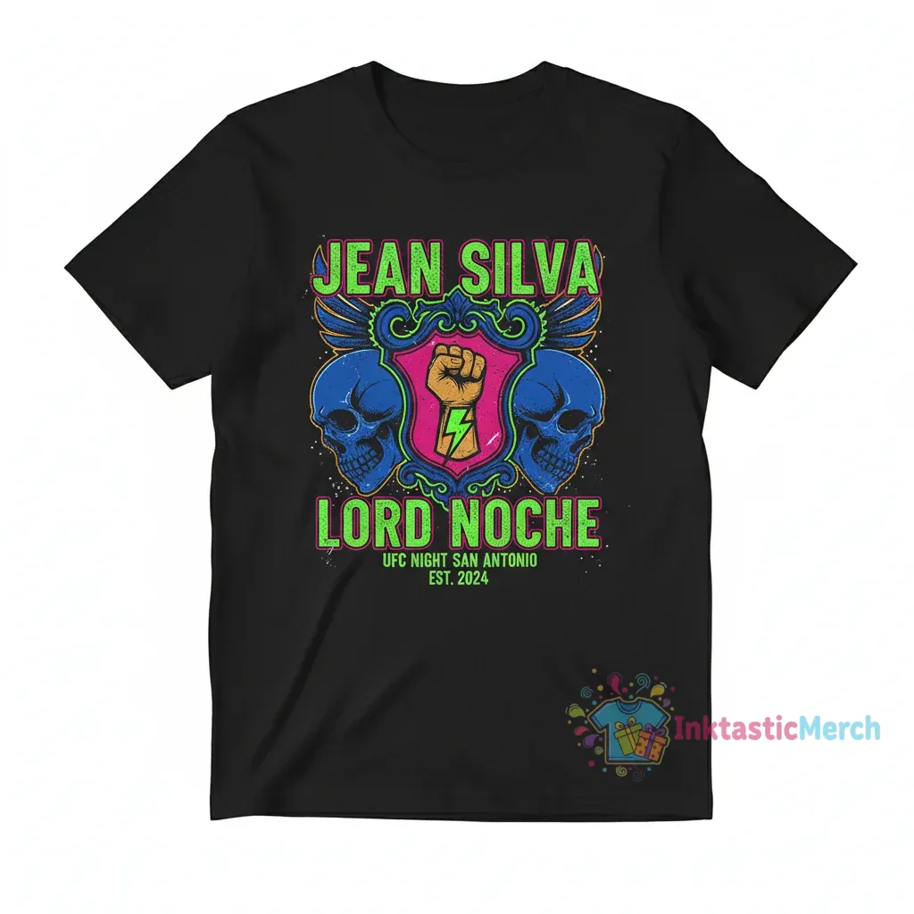Jean Silva Lord Noche UFC Vintage Graphic Tee 1 Jean Silva Lord Noche UFC Vintage Graphic Tee