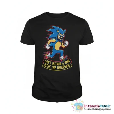 "Jesse The Hedgehog" Essential T-Shirt for Sale by papabaird - High Quality Printed T-Shirt