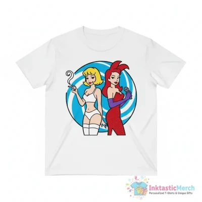 "Jessica Rabbit and Holli Wood" Essential T-Shirt for Sale by ashleymariec - High Quality Printed T-Shirt