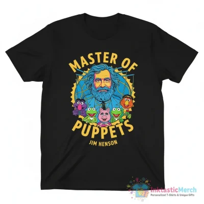 Jim Henson master of puppets shirt - High Quality Printed T-Shirt