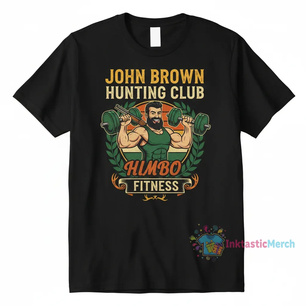 John Brown Hunting Club Himbo Fitness shirt 1 John Brown Hunting Club Himbo Fitness shirt