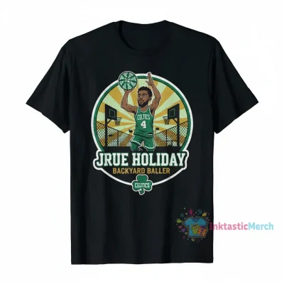 Jrue Holiday Boston Celtics NBA Backyard Basketball T-Shirt