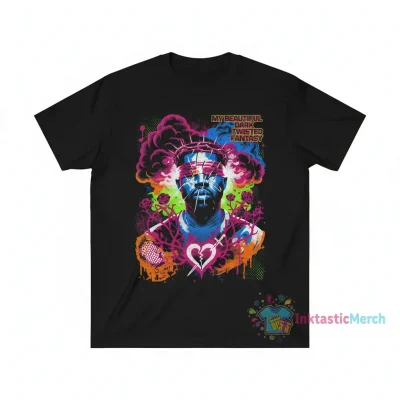 Kanye West "My Beautiful Dark Twisted Fantasy" Album Art T-Shirt