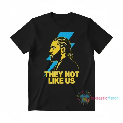 Kendrick Lamar "They Not Like Us" T-Shirt