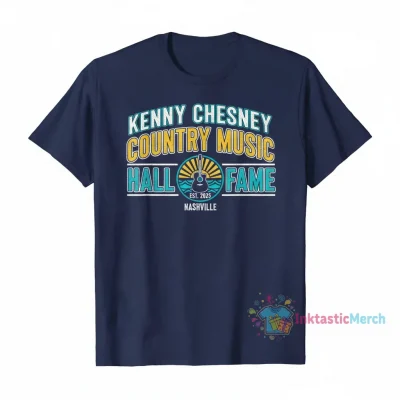 Kenny Chesney 2025 Country Music Hall Of Fame T-Shirt | Official Commemorative Apparel