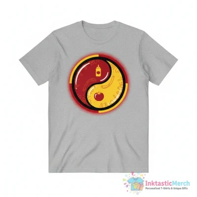 Ketchup & Mustard Yin Yang Essential T-Shirt