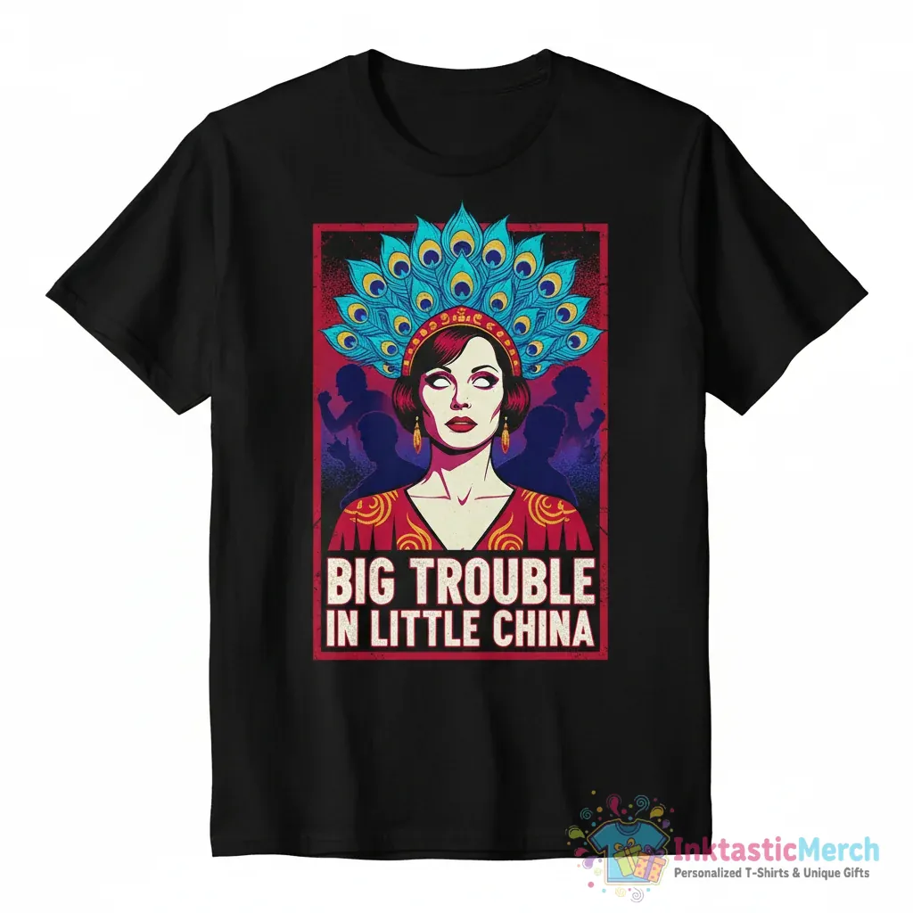 Kim Cattrall in Big Trouble In Little China Essential T-Shirt 1 Kim Cattrall in Big Trouble In Little China Essential T-Shirt