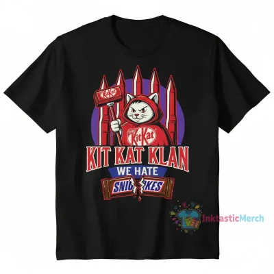 Kit Kat Klan We Hate Snickers shirt