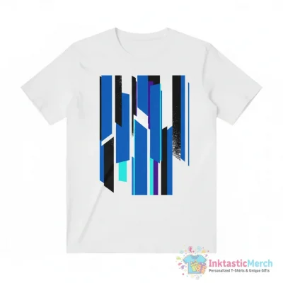 "Large Royal Blue and Black Stripes | Vertical Stripes |" Graphic T-Shirt for Sale by SimplyStripes - High Quality Printed T-Shirt