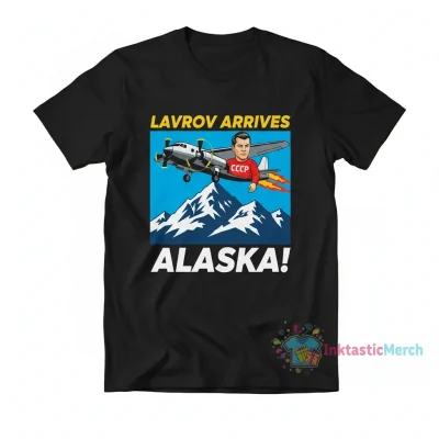 Lavrov Arrives in Alaska CCCP Shirt