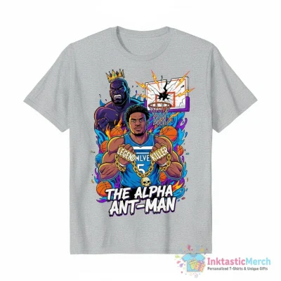 Legend Killer WWE x Anthony Edwards Minnesota Timberwolves cartoon shirt - High Quality Printed T-Shirt