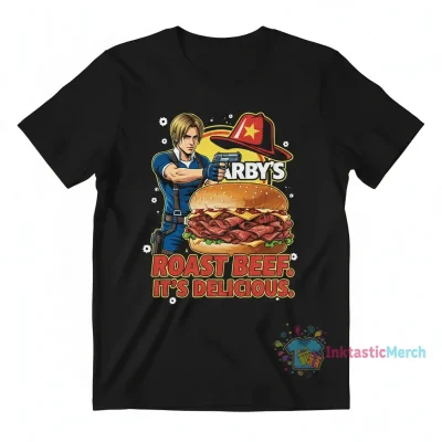 Leon S. Kennedy x Arby’s Roast Beef Sandwich is Delicious shirt