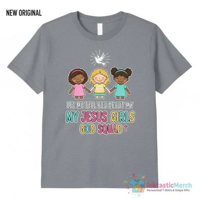 Let Me Tell You About My Jesus Girls Christian Toddler God Shirt - High Quality Printed T-Shirt