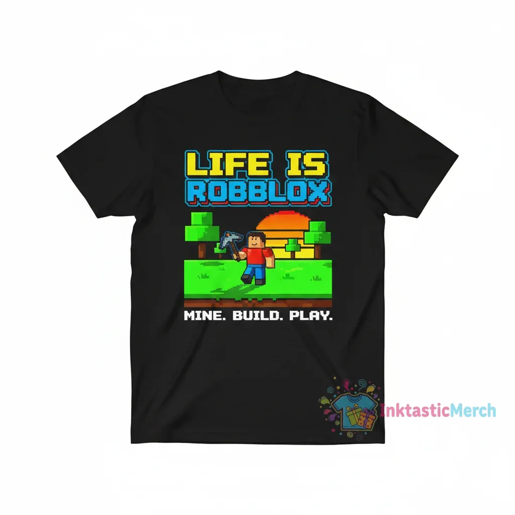 Life is Roblox T-Shirt 1 Life is Roblox T-Shirt
