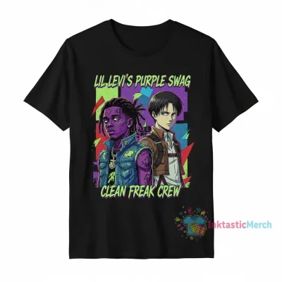 Lil Uzi Vert x Levi Ackerman Fan Tee - Durable & Stylish