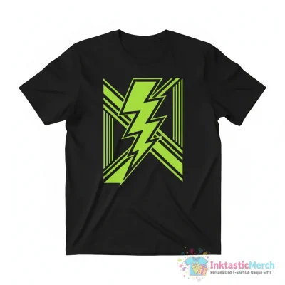 "Lime Green and Black Stripes" Graphic T-Shirt for Sale by JerryWLambert - High Quality Printed T-Shirt