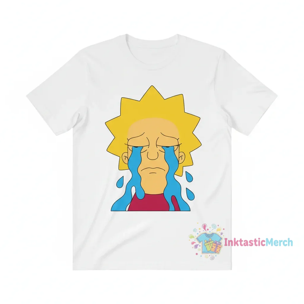 Lisa Simpson Crying Essential T-Shirt 1 Lisa Simpson Crying Essential T-Shirt