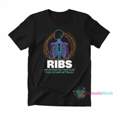 Lorde 'Ribs & I’ve Never Felt More Alone, It Feels So Scary Getting Old' T-Shirt