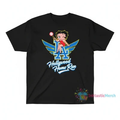 Los Angeles Dodgers x Betty Boop Boxy Shirt