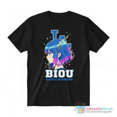 Los Angeles Dodgers x Hololive Koseki Bijou shirt - High Quality Printed T-Shirt