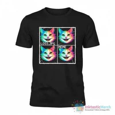 "Loss Jpg Meme Loss Jpg Meme Loss Jpg Meme Loss Jpg Meme" Essential T-Shirt for Sale by OTA01 - High Quality Printed T-Shirt